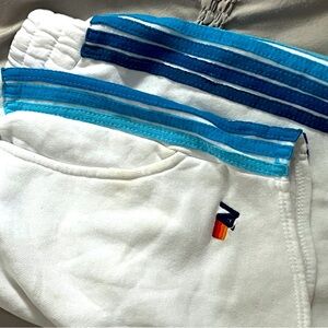 Aviator Nation comfy shorts with blue stripe.  New ! from SoHo NYC. Fits most.